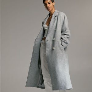 Aritzia Babaton Slouch Wool Coat size L